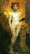Carl Larsson amor mercurius Sweden oil painting reproduction